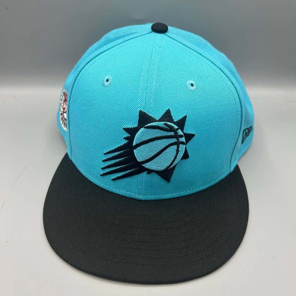 Phoenix Suns NBA Hat Men 8 Blue Black Embroidered 59Fifty New Era Fitted Cap